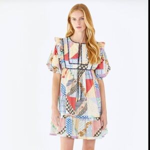 Hunter Bell Patchwork Dress